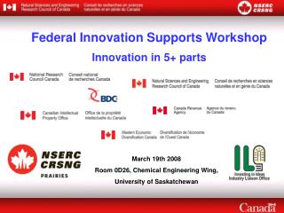Federal Innovation Supports Workshop Innovation in 5+ parts