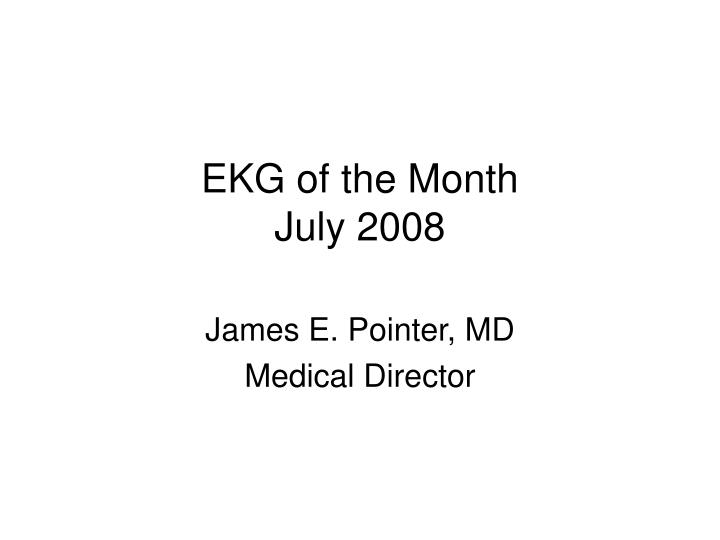 ekg of the month july 2008