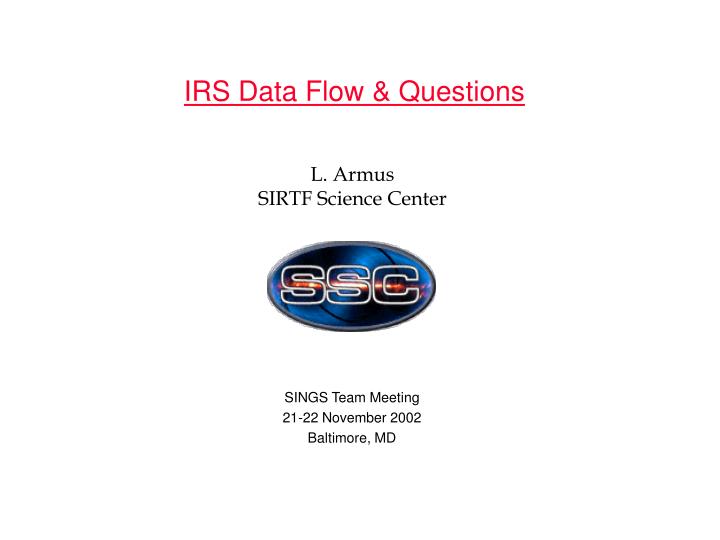 irs data flow questions