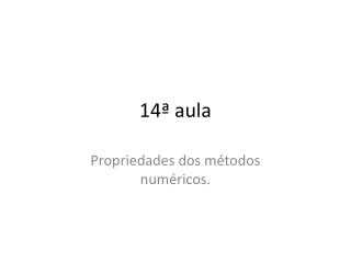 14 aula