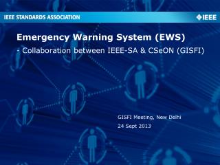 Emergency Warning System (EWS)