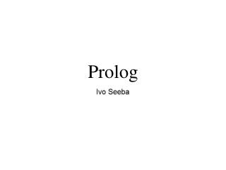 prolog