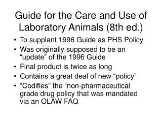 Guide for the Care and Use of Laboratory Animals (8th ed.)