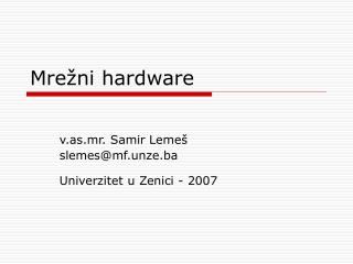 mre ni hardware