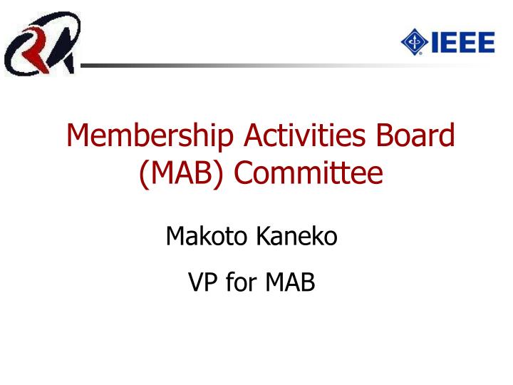 membership activities board mab committee