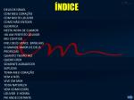 ÍNDICE - slide 1