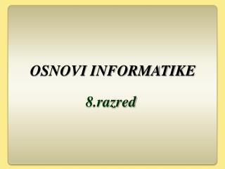8 razred