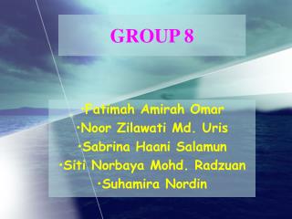 GROUP 8