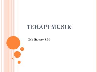 terapi musik