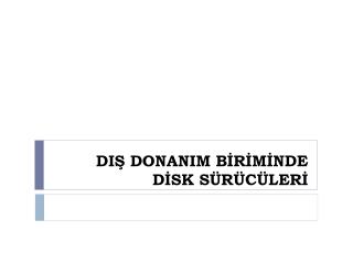 di donanim b r m nde d sk s r c ler