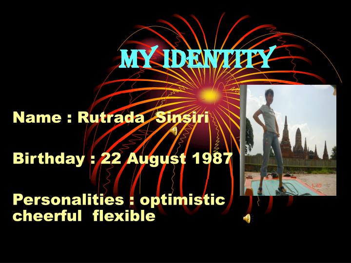 my identity