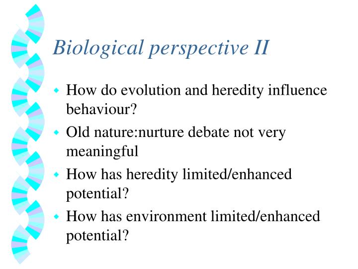 biological perspective ii