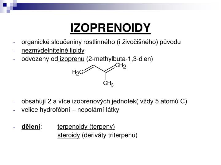 izoprenoidy