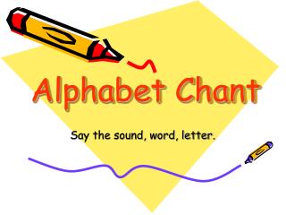 Alphabet Chant