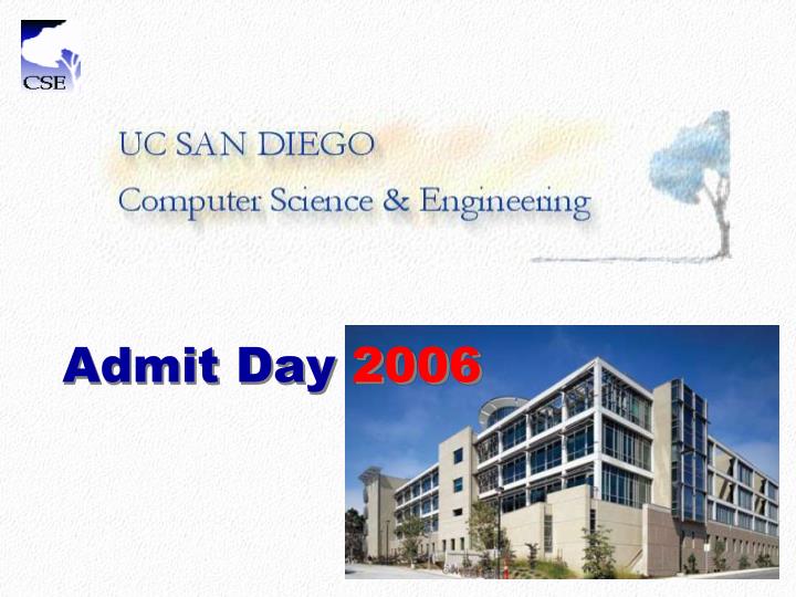 admit day 2006
