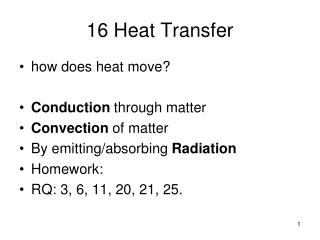 16 Heat Transfer