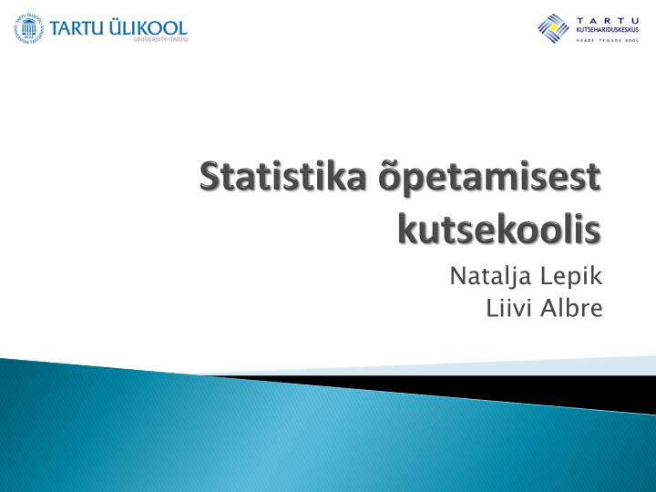 statistika petamisest kutsekoolis