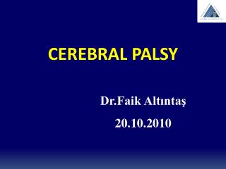 cerebral palsy