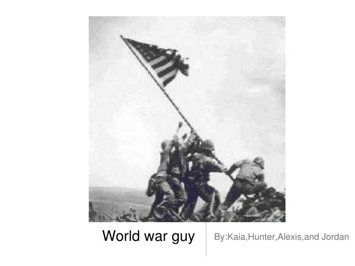 world war guy