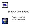 Saharan Dust Events