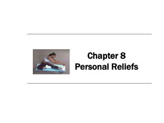 Chapter 8 Personal Reliefs