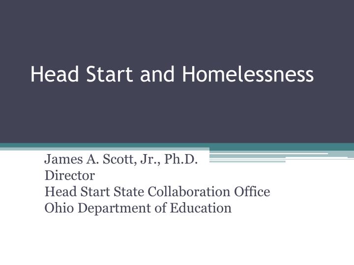head start and homelessness