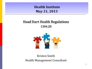 Health Institute May 21, 2013