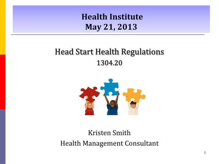 health institute may 21 2013