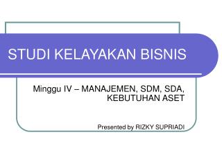 studi kelayakan bisnis