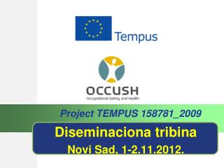 Diseminaciona tribina Novi Sad, 1-2.11.2012.