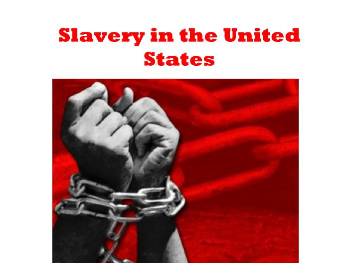 slavery in the united states