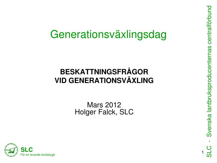 generationsv xlingsdag