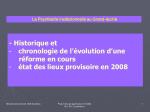 La Psychiatrie institutionnelle au Grand-duché - slide 1