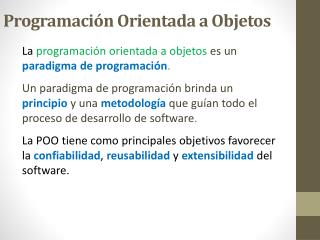 programaci n orientada a objetos