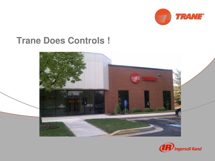 trane does controls