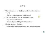 IPv6 - slide 1
