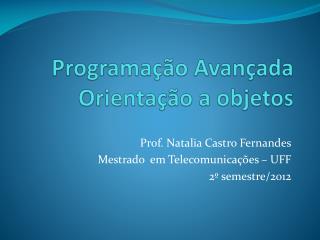 programa o avan ada orienta o a objetos