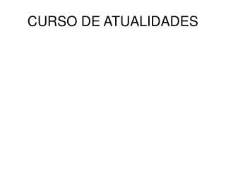 curso de atualidades