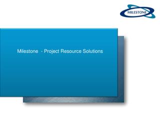 Milestone - Project Resource Solutions
