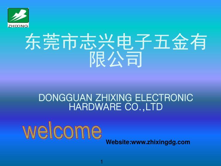 dongguan zhixing electronic hardware co ltd