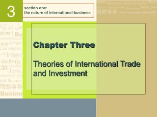 section one: the nature of international business