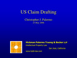 US Claim Drafting Christopher J. Palermo 23 May 2006