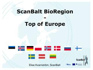 ScanBalt BioRegion - Top of Europe