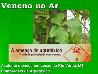 veneno no ar