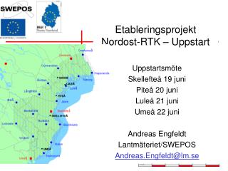 etableringsprojekt nordost rtk uppstart