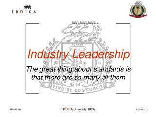 Industry Leadership