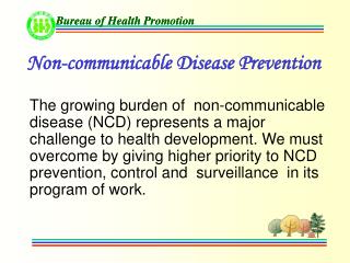 Bureau of Health Promotion