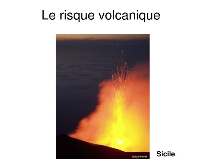 le risque volcanique