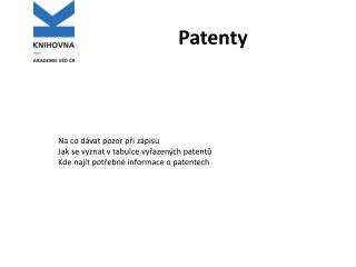 patenty