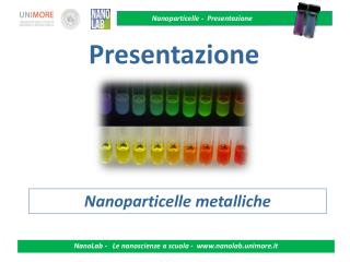 nanoparticelle metalliche